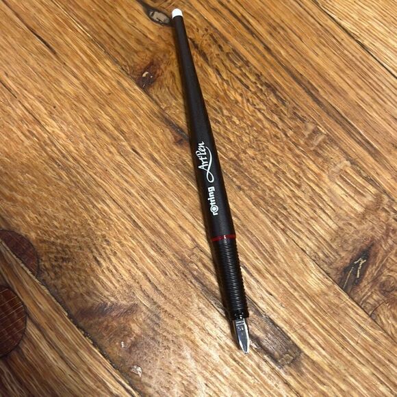 Rotring Black Calligraphy 1.5 mm Nib Fountain Art Pen - Picture 1 of 6